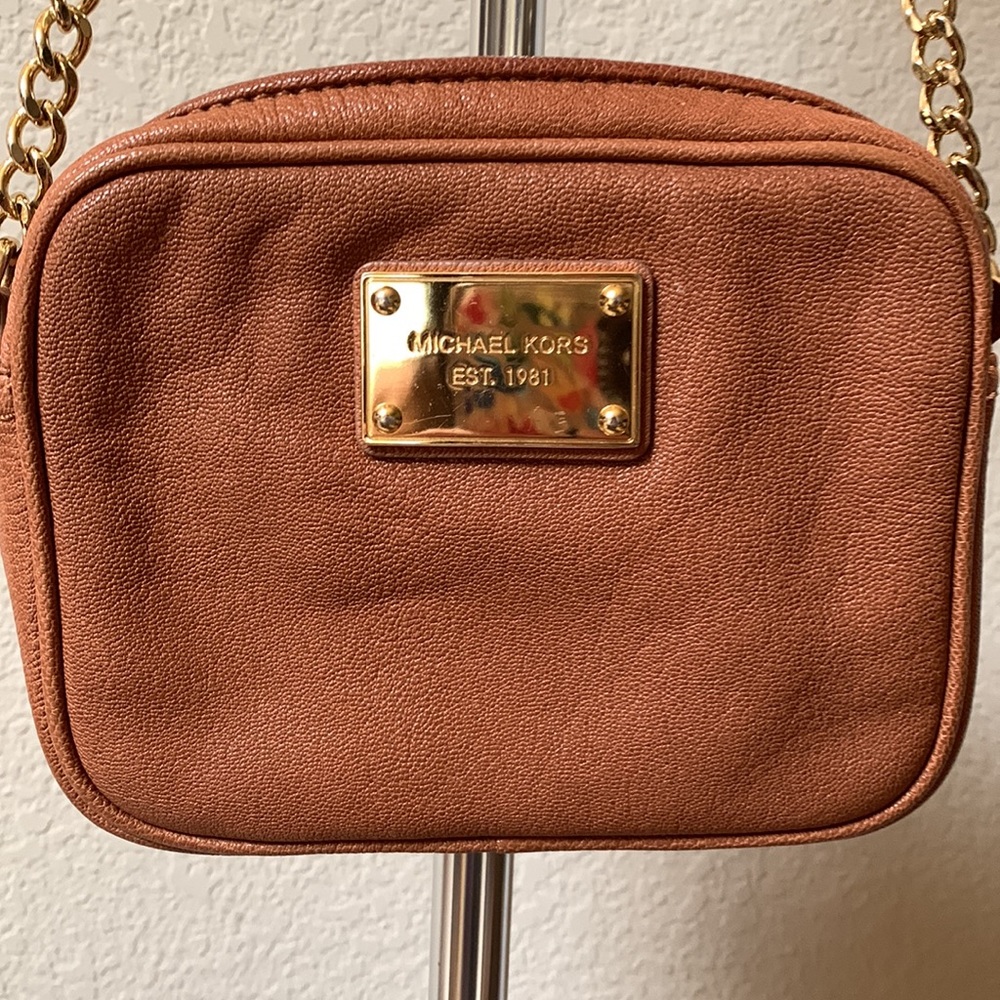 Michael Kors Leather Crossbody Bag - Picture 2 of 4